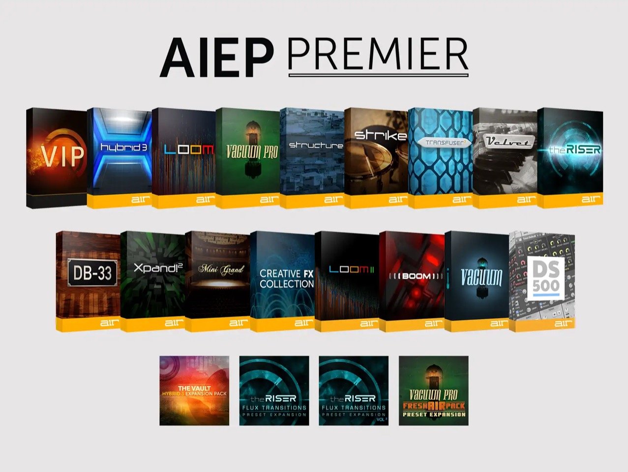 AIR Music AIEP3 Premier Instrument Pack eLicense